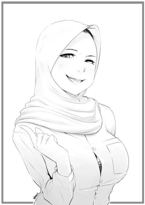 Muslim waifu porn comic picture 108