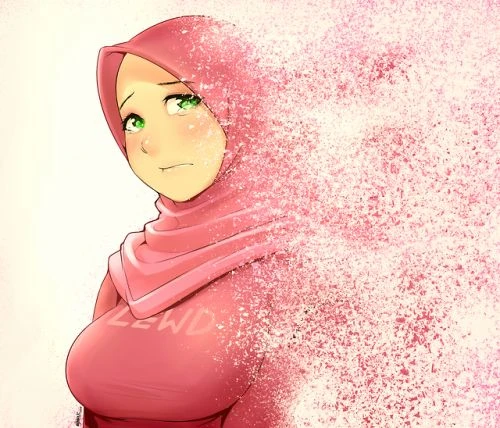 Muslim waifu porn comic picture 114