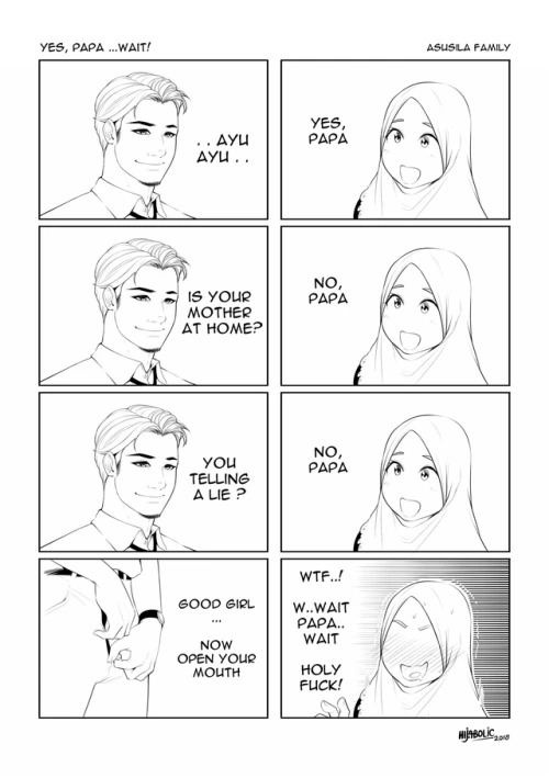 Muslim waifu porn comic picture 123