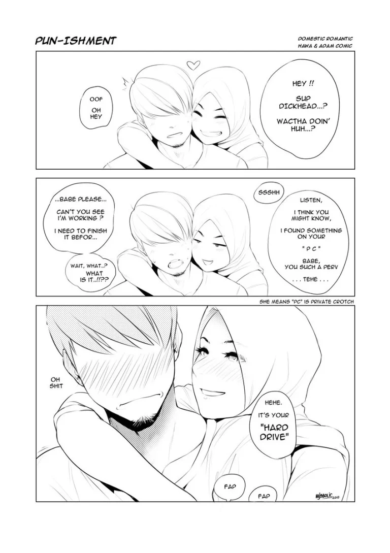 Muslim waifu porn comic picture 70