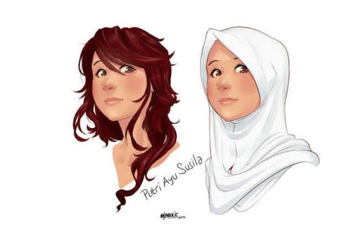 Muslim waifu porn comic picture 99