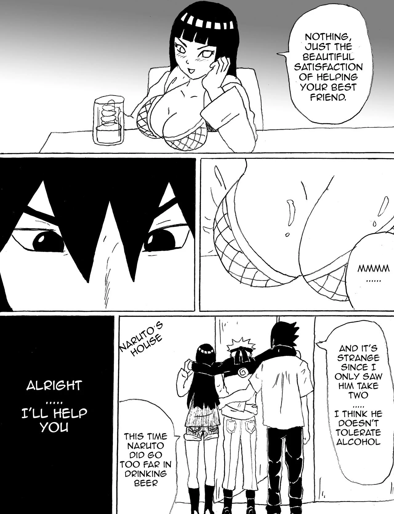 My best friend's woman porn comic picture 13