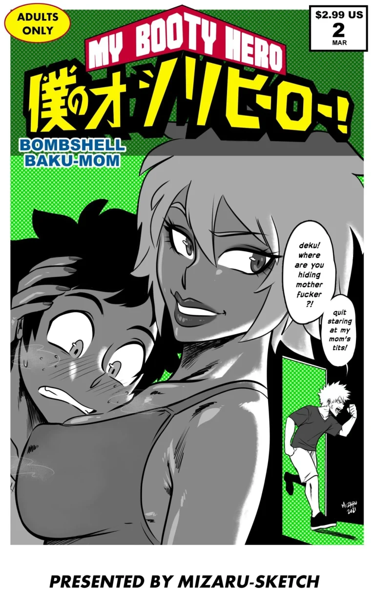 My Booty Hero 02 - Bombshell Baku-Mom porn comic picture 1