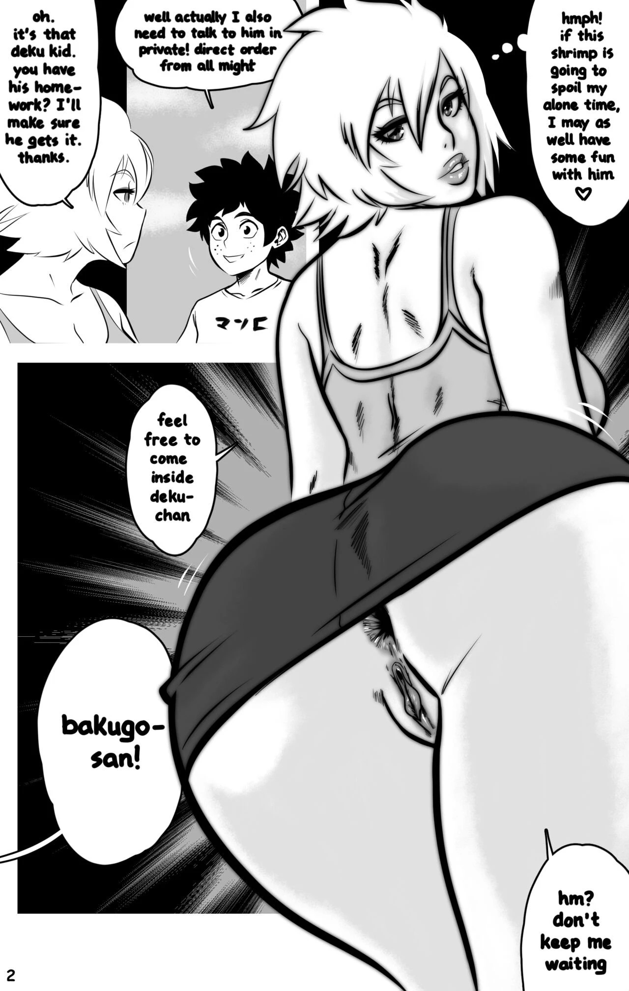 My Booty Hero 02 - Bombshell Baku-Mom porn comic picture 3