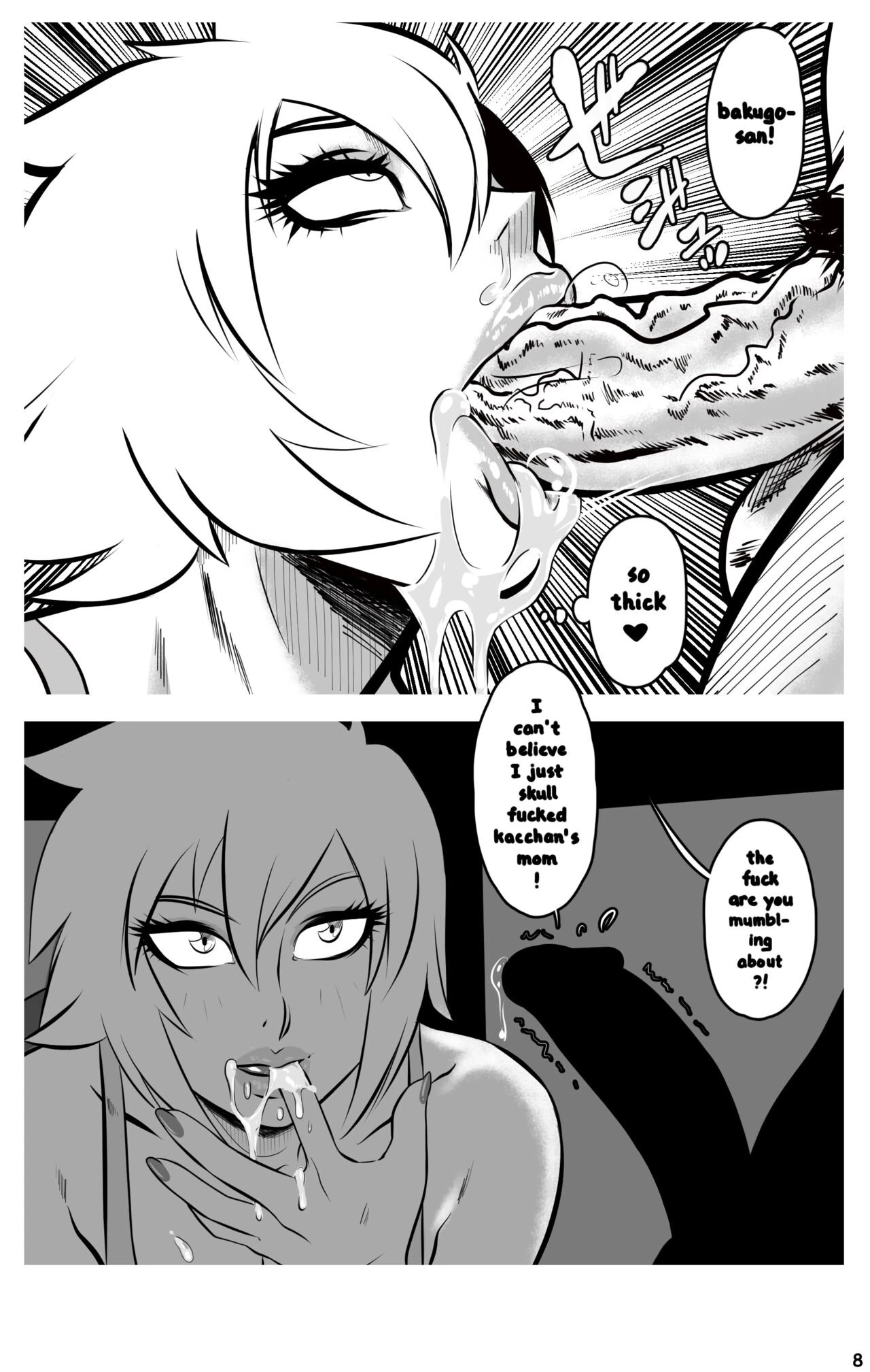 My Booty Hero 02 - Bombshell Baku-Mom porn comic picture 9