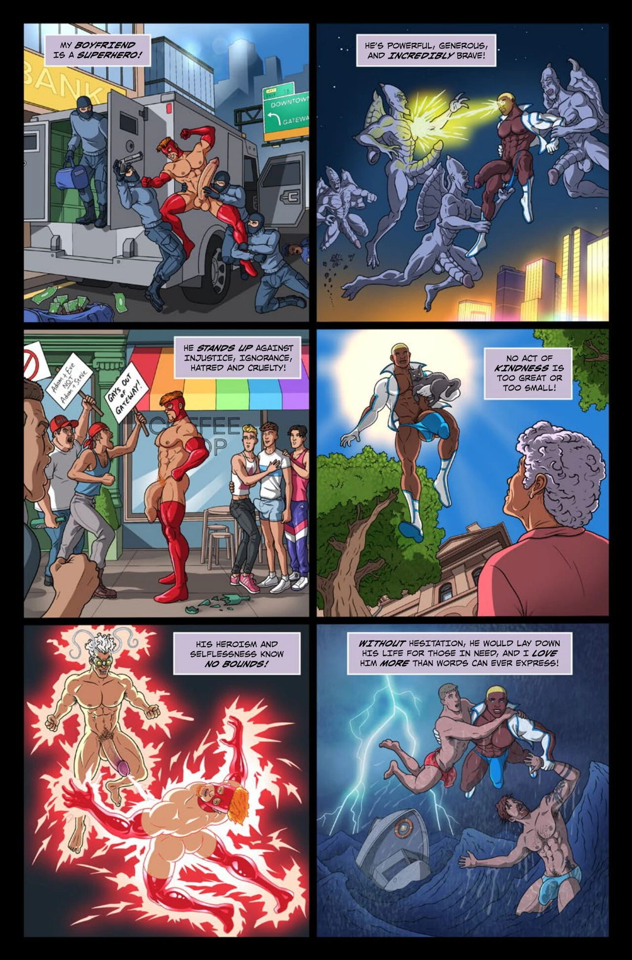 My Boyfriend is a Superhero porn comic picture 3