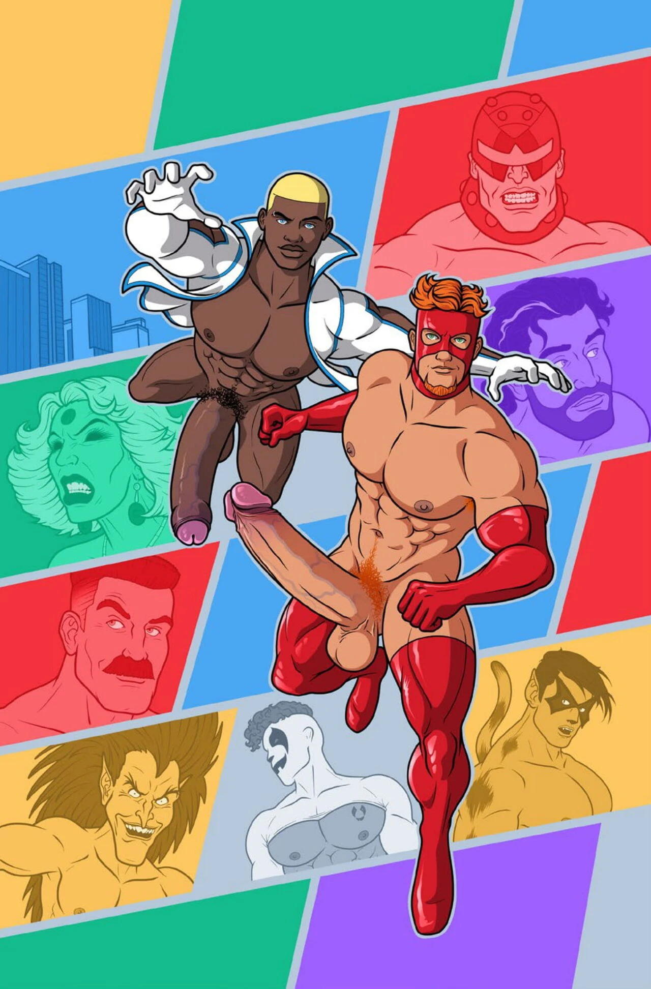 My Boyfriend is a Superhero porn comic picture 41