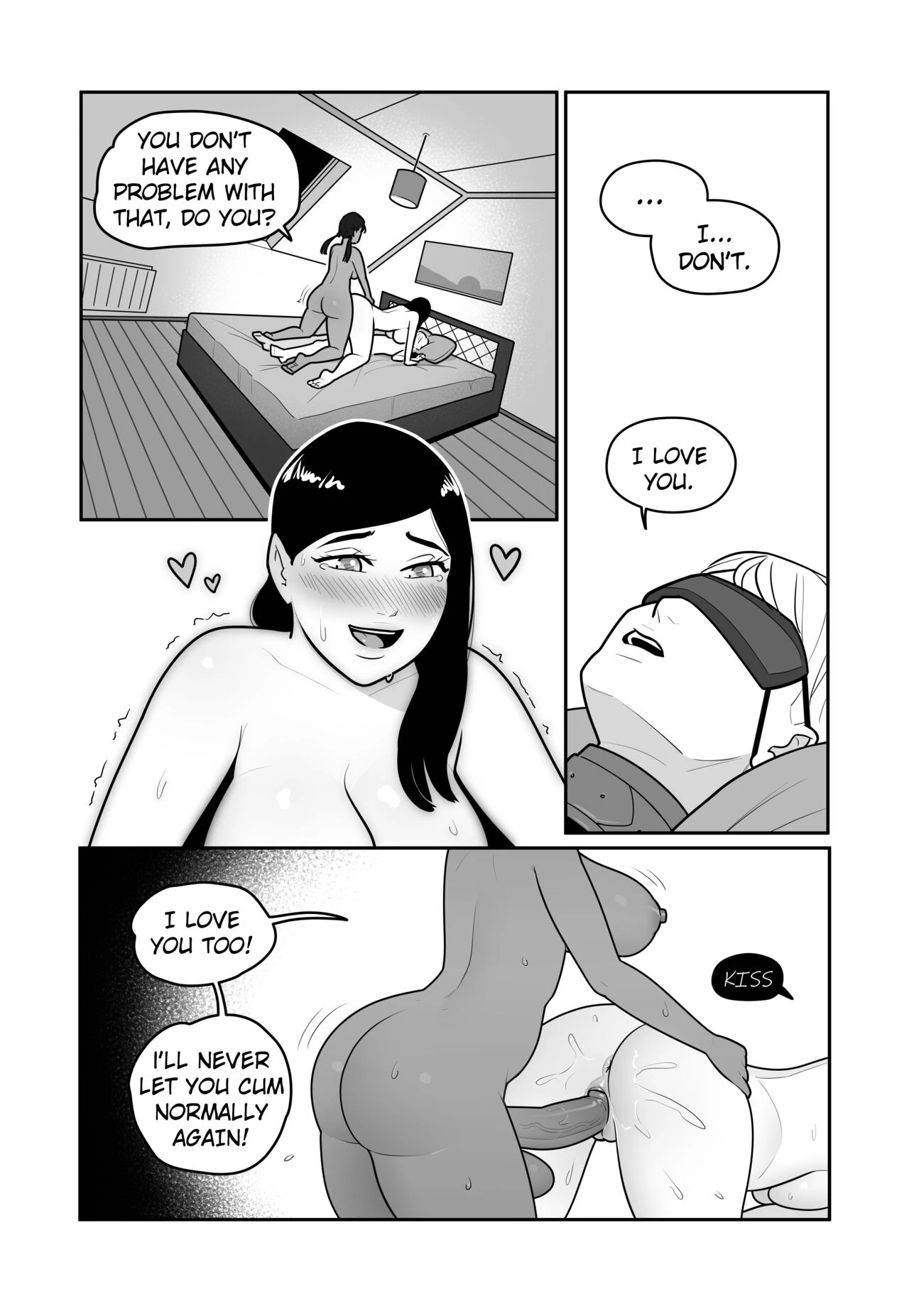 My boyfriend is my pet 2 porn comic picture 14