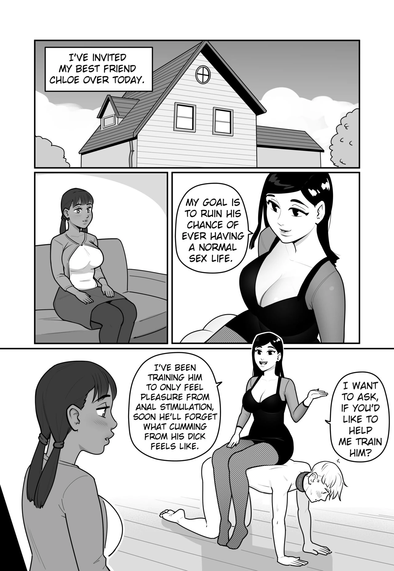 My boyfriend is my pet 2 porn comic picture 2