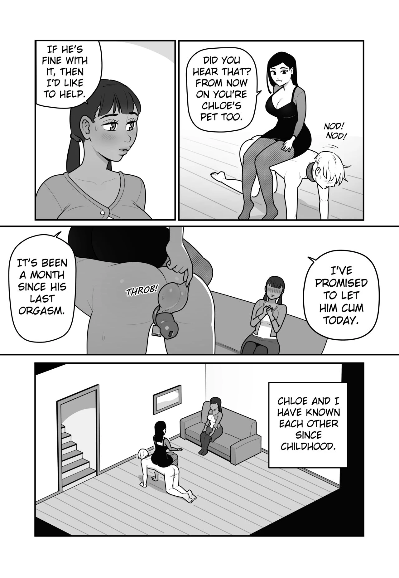 My boyfriend is my pet 2 porn comic picture 3