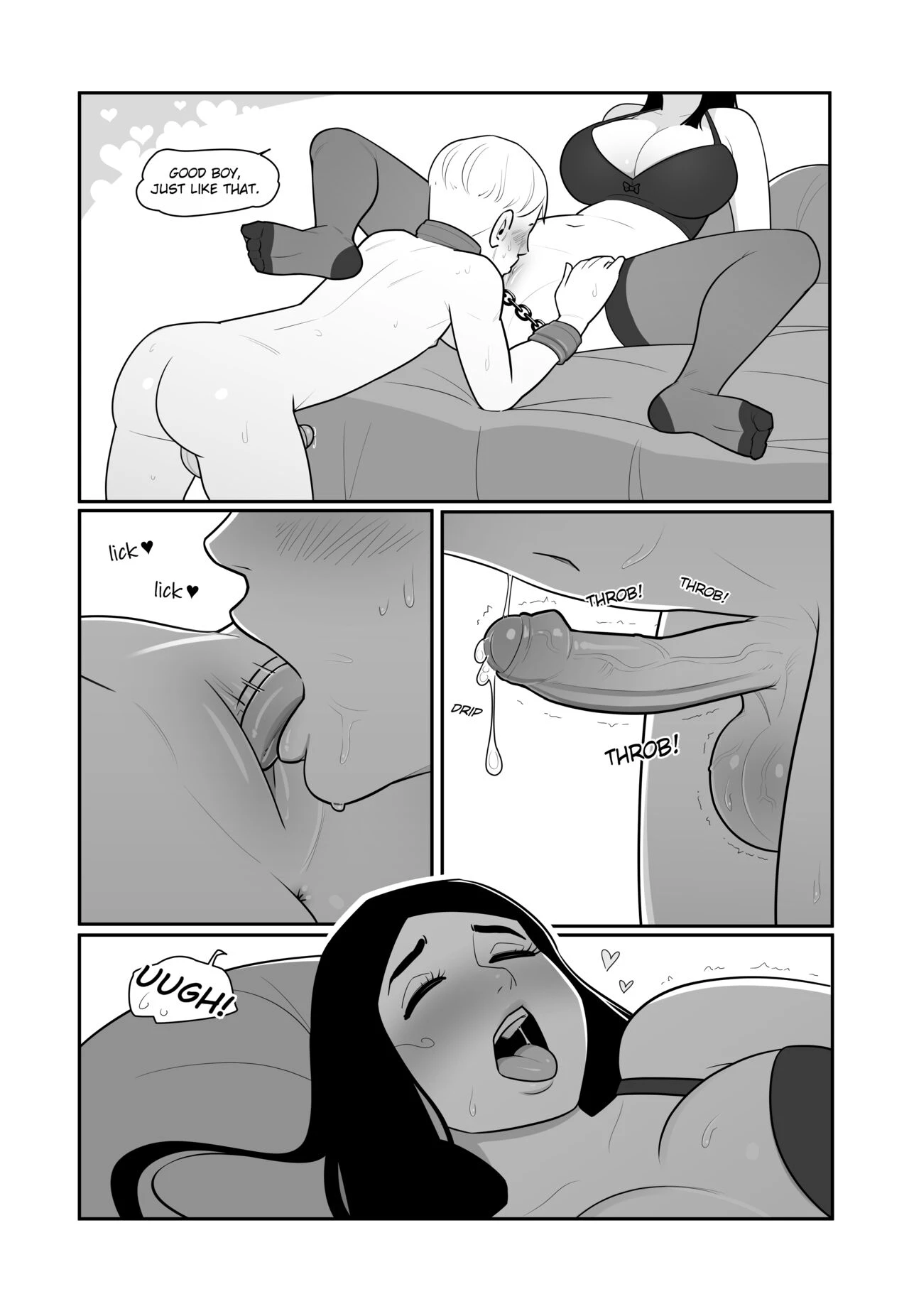 My boyfriend is my pet porn comic picture 16