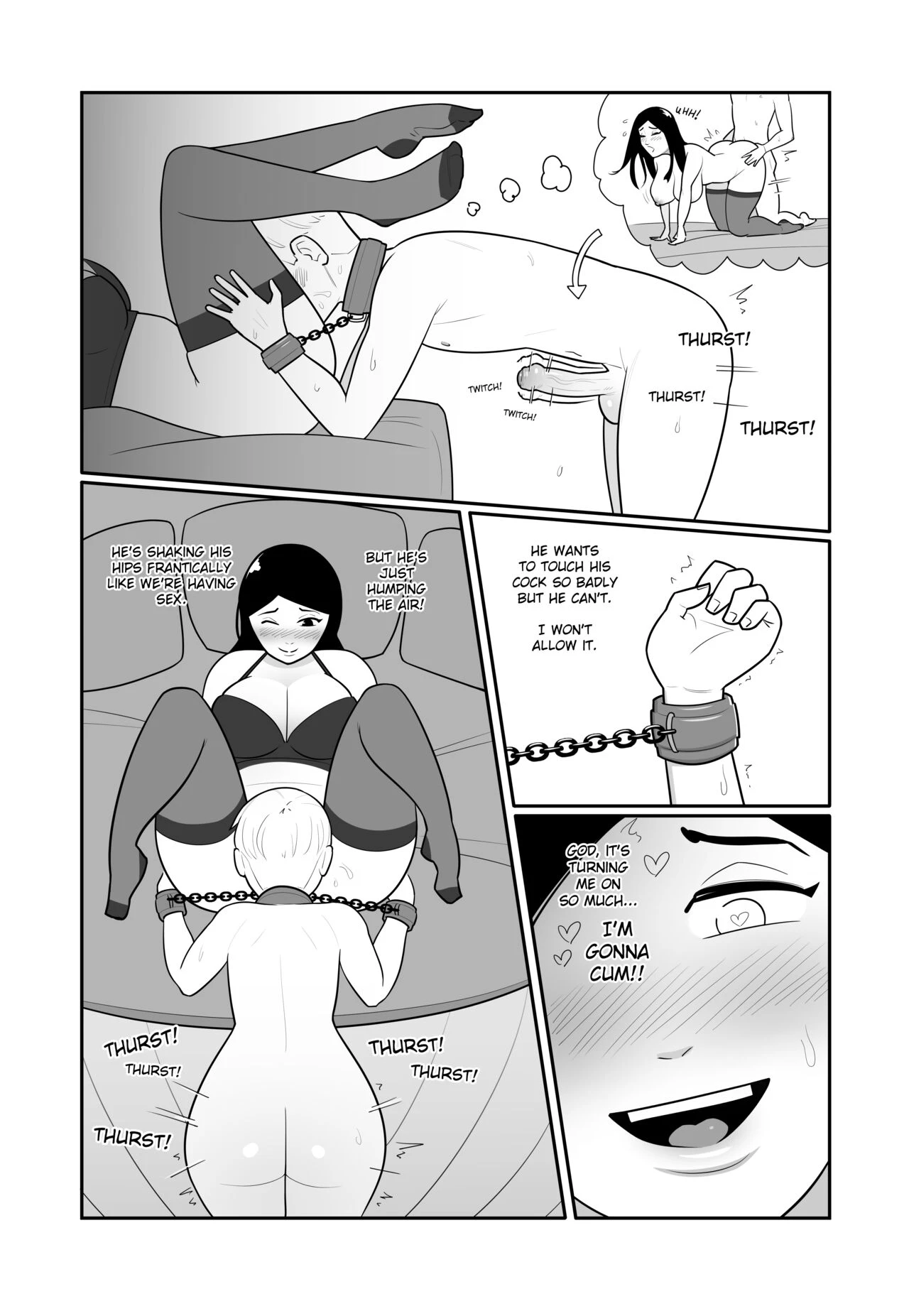 My boyfriend is my pet porn comic picture 17