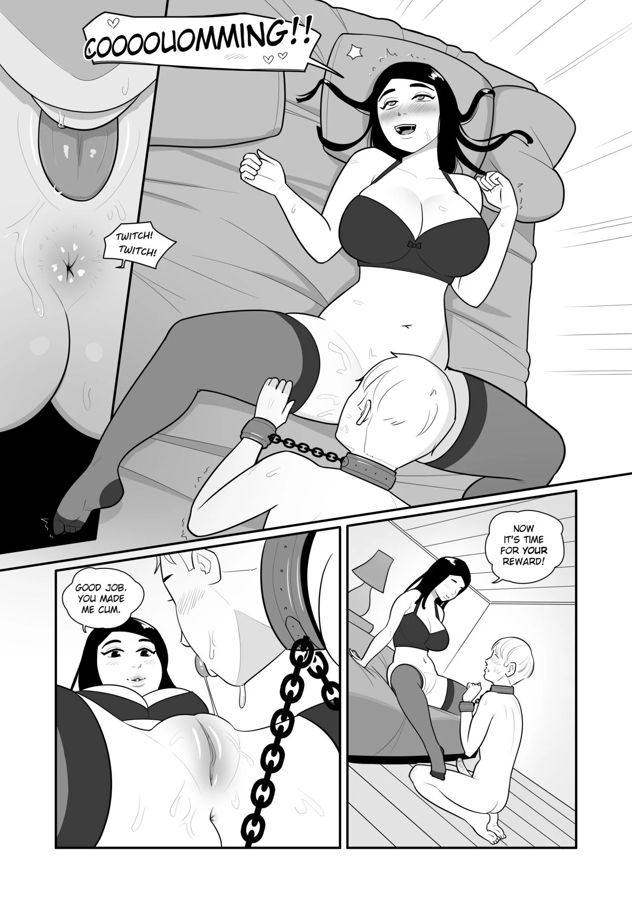 My boyfriend is my pet porn comic picture 18