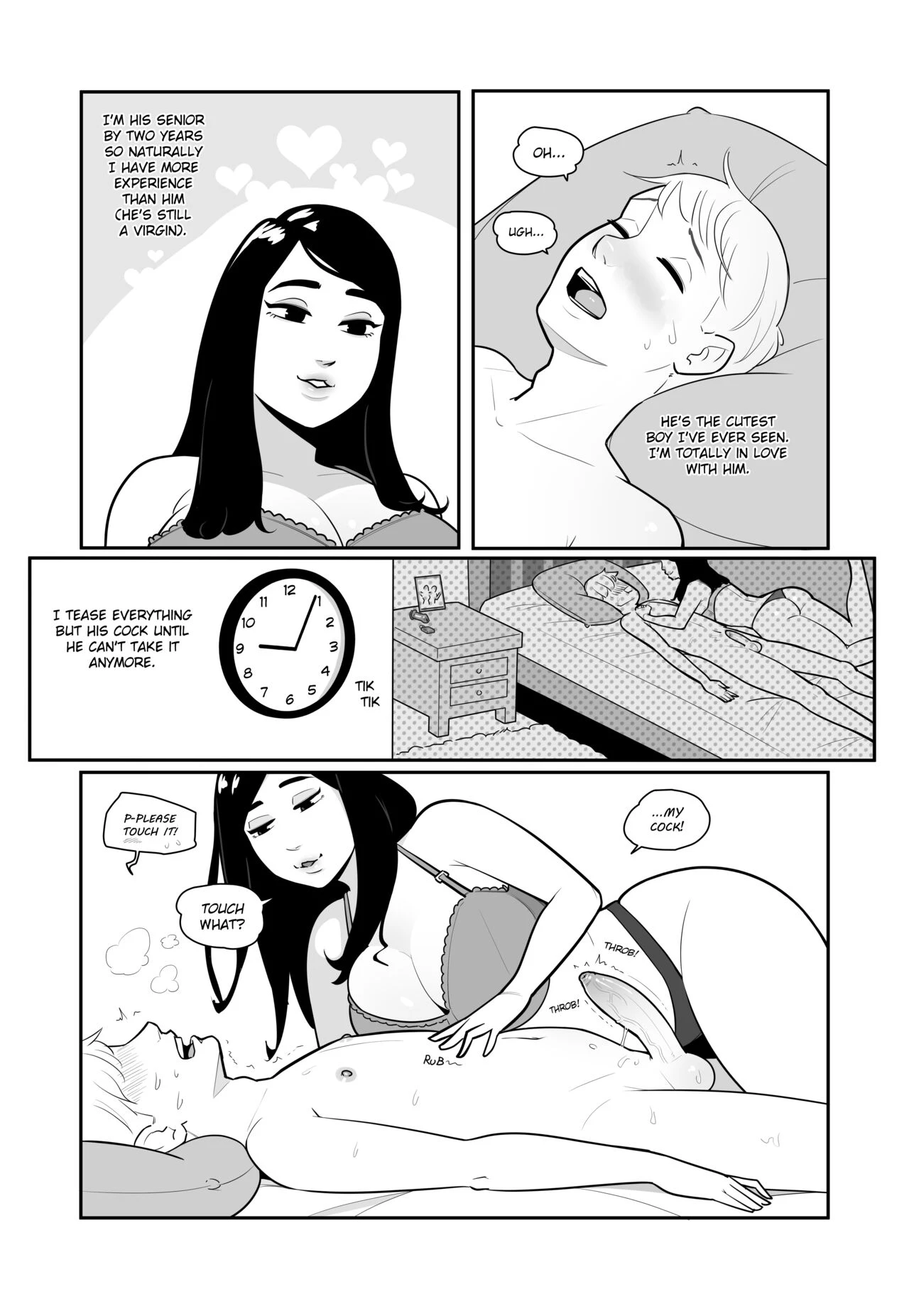 My boyfriend is my pet porn comic picture 3