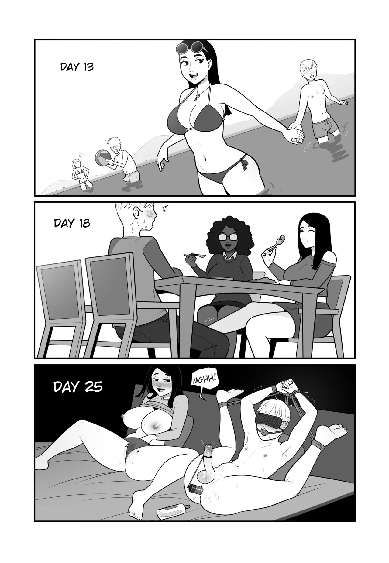 My boyfriend is my pet porn comic picture 9