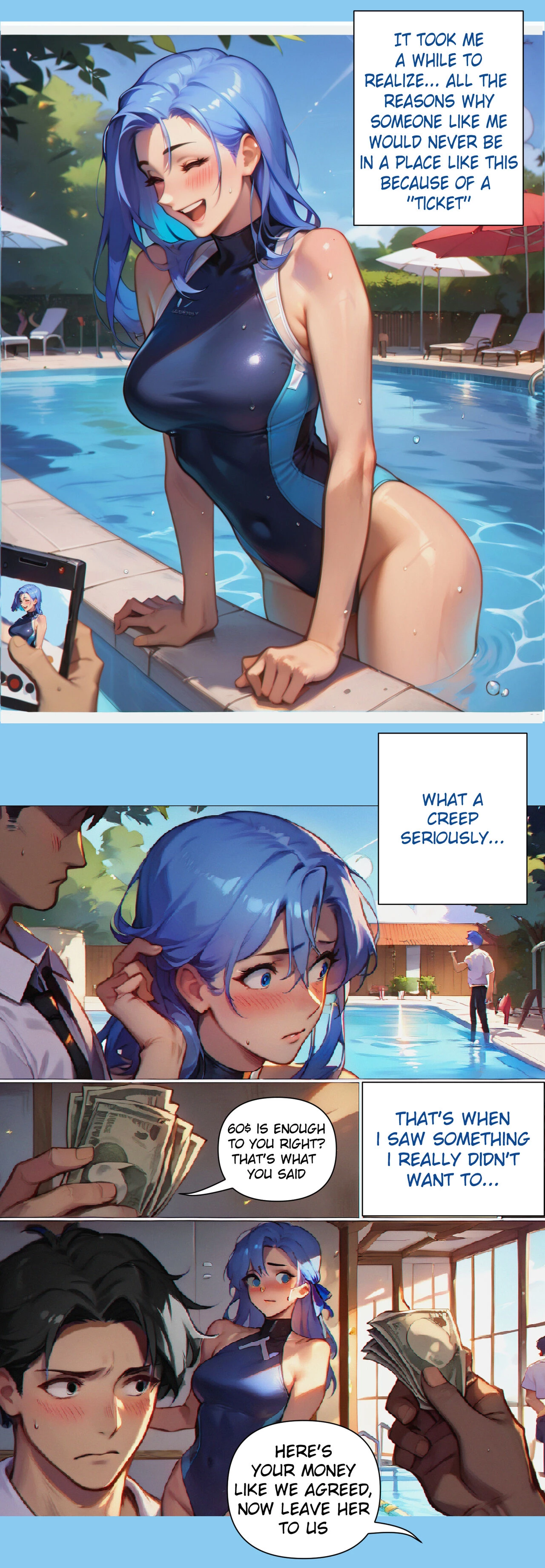 My boyfriend sold me off...for a VIDEOGAME?! porn comic picture 3