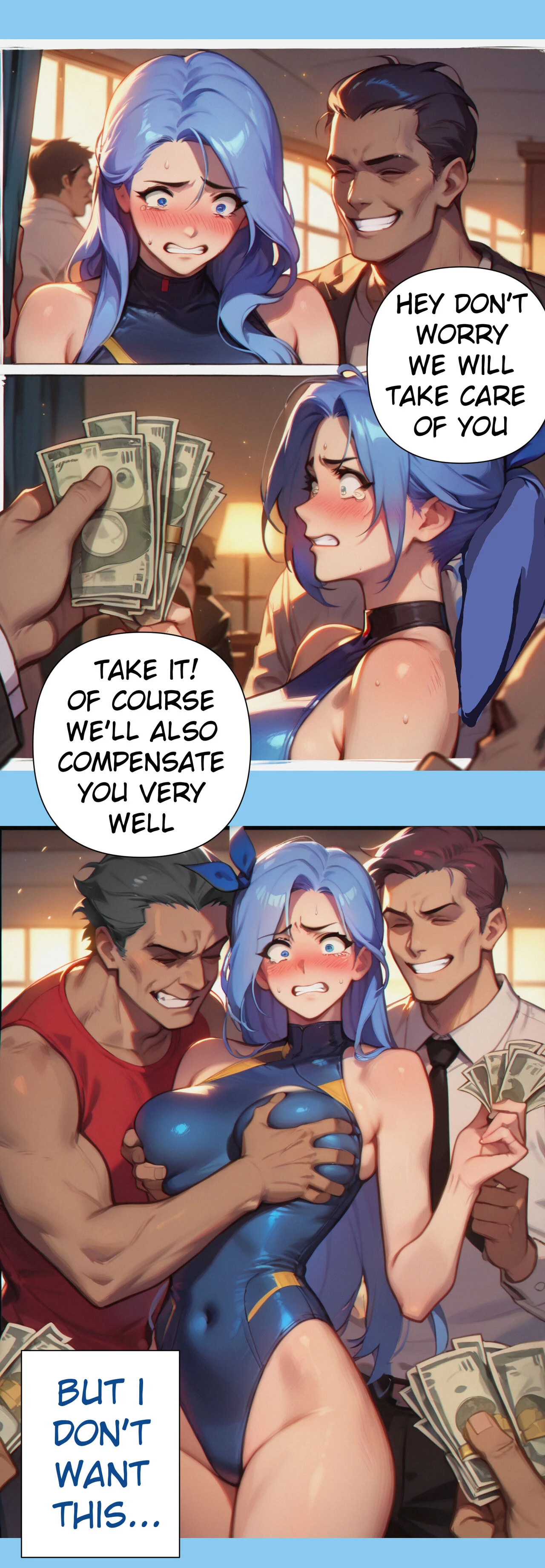 My boyfriend sold me off...for a VIDEOGAME?! porn comic picture 5