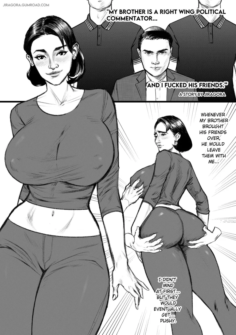 My Brother is a Right Wing Political Commentator... and I Fucked His Friends. porn comic picture 1