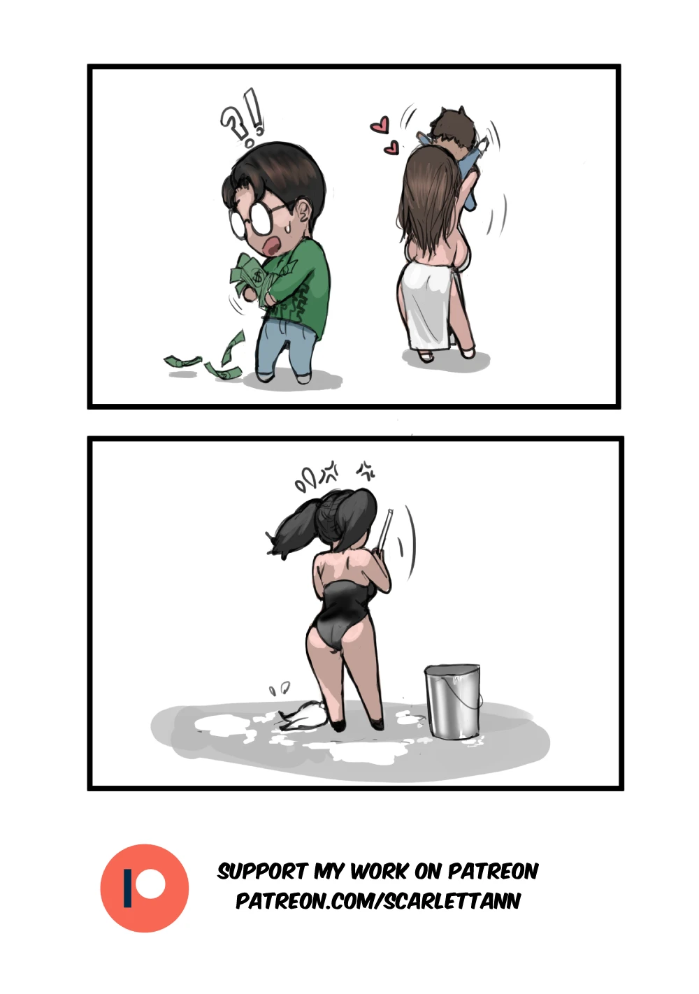 My Busty Wife Is a Female Escort porn comic picture 21