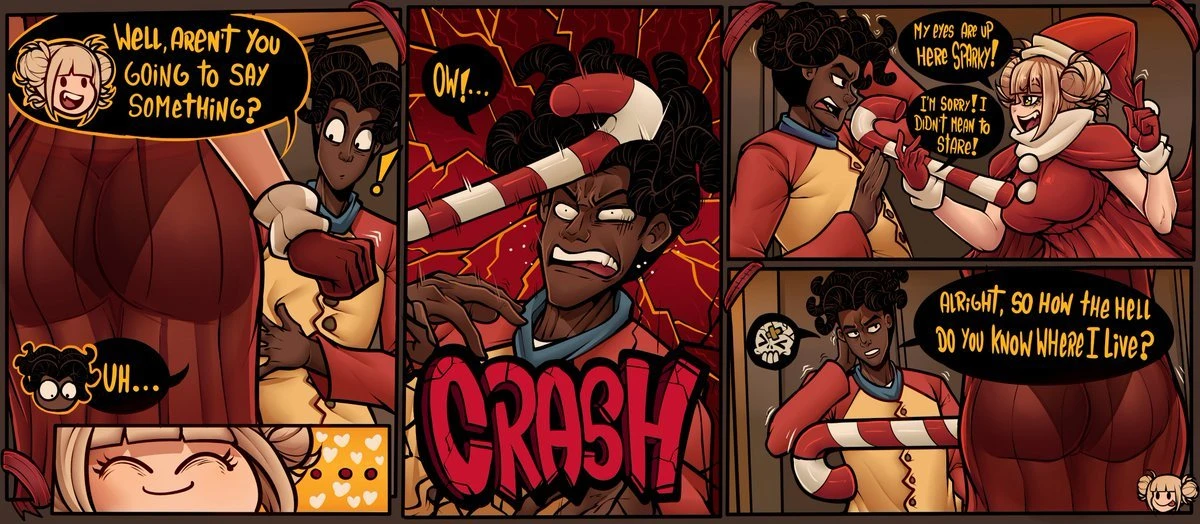 My Christmas Crossover porn comic picture 4