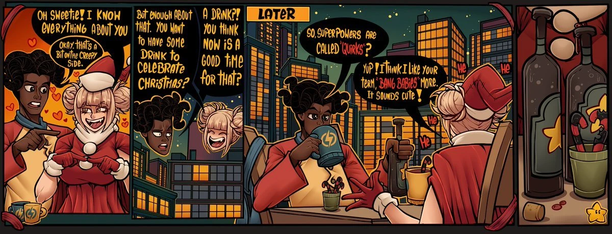 My Christmas Crossover porn comic picture 5