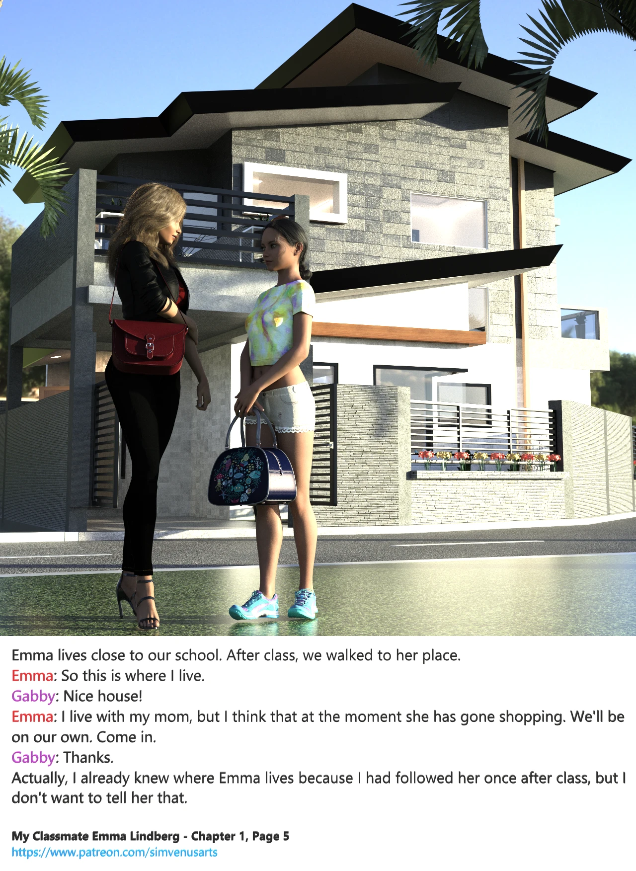 My Classmate Emma Lindberg - Chapter 1 porn comic picture 5