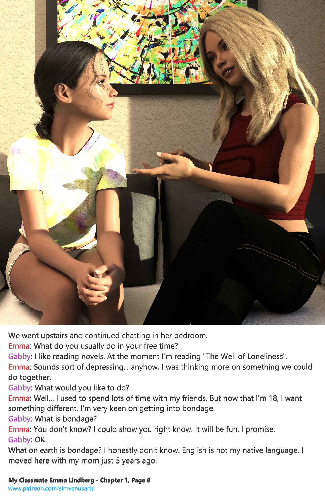 My Classmate Emma Lindberg - Chapter 1 porn comic picture 6