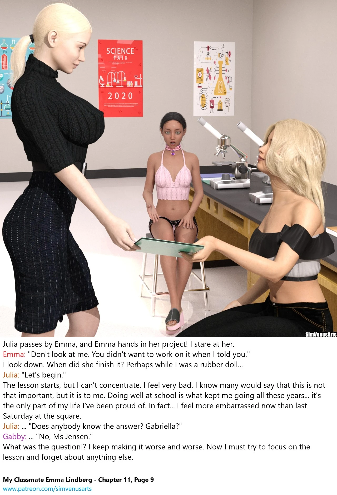 My Classmate Emma Lindberg - Chapter 11 porn comic picture 9