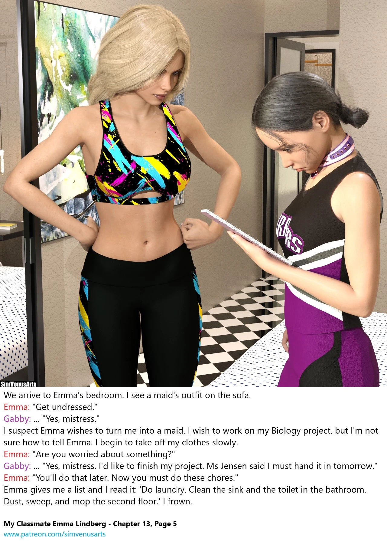 My Classmate Emma Lindberg - Chapter 13 porn comic picture 5