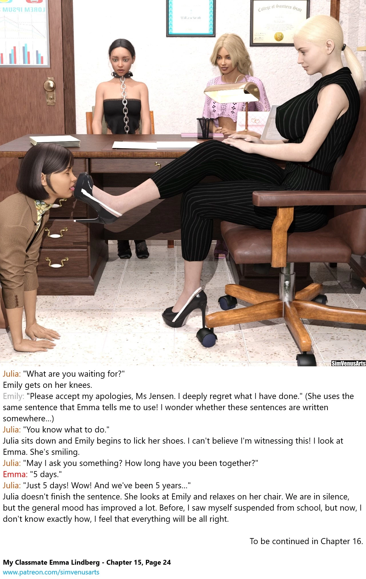 My Classmate Emma Lindberg - Chapter 15 porn comic picture 24