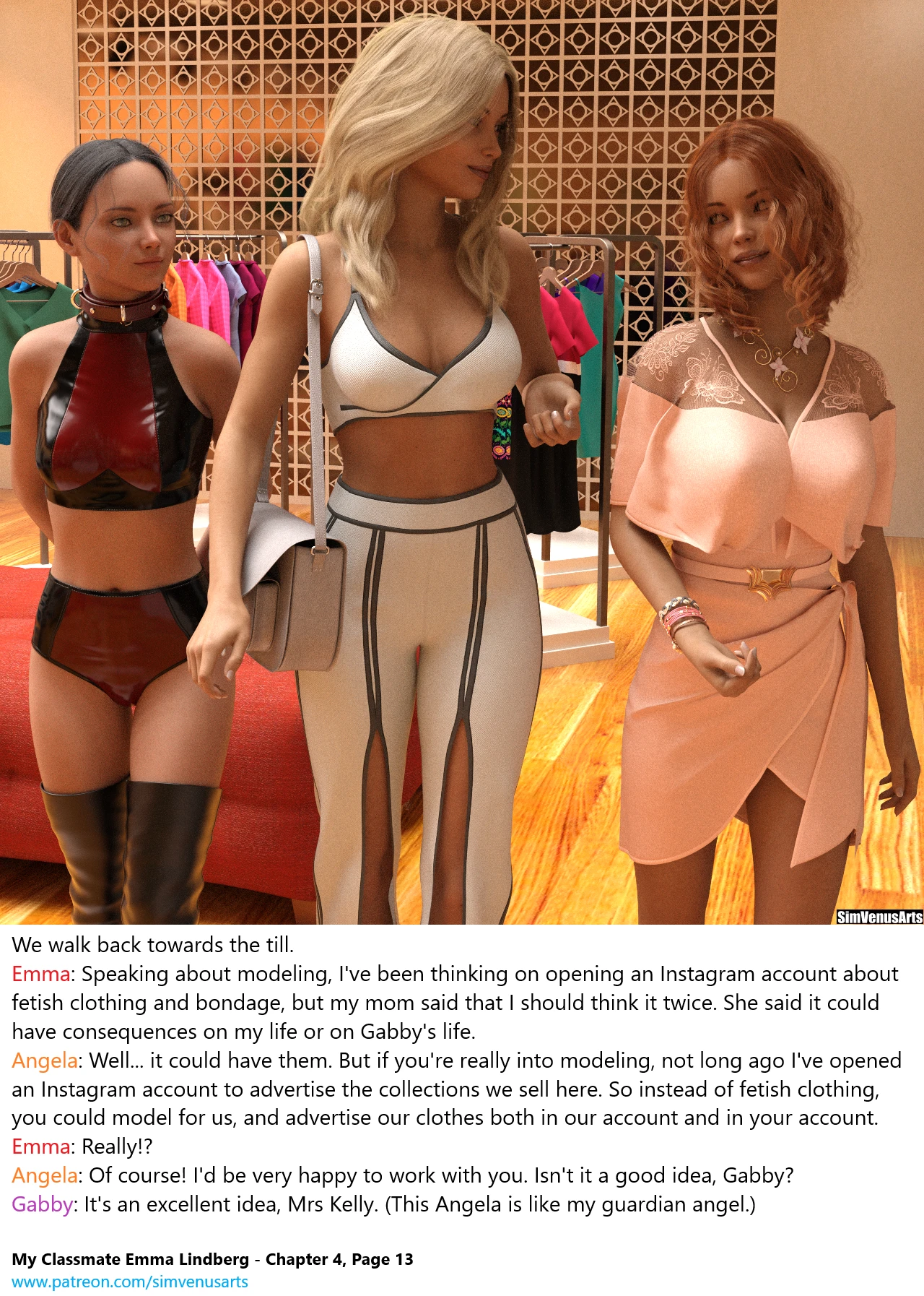 My Classmate Emma Lindberg - Chapter 4 porn comic picture 13