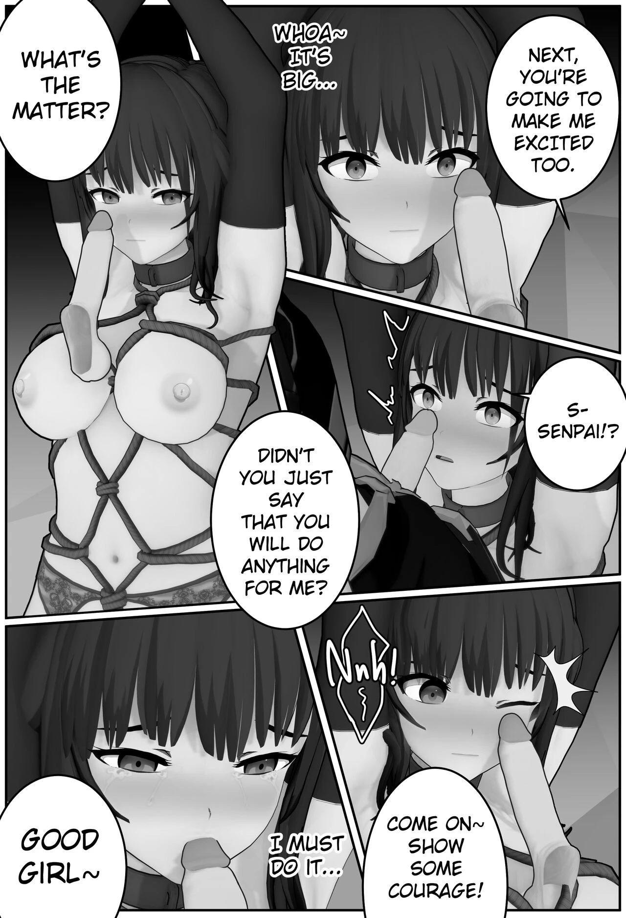 My Cute Little Junior Can't Be This Stubborn! porn comic picture 9