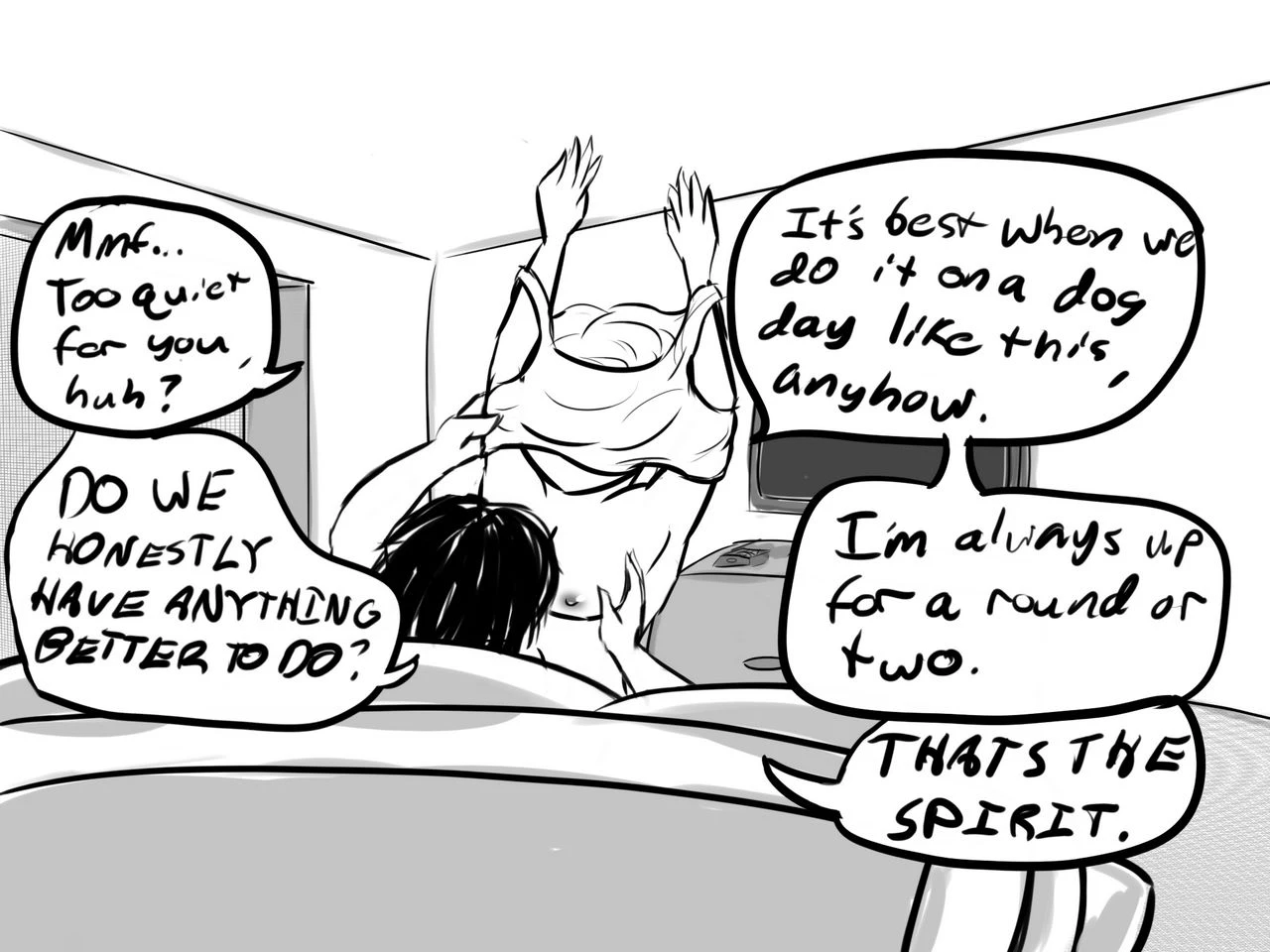 My Dearest Friend with Benefits 3: Dog Days porn comic picture 10