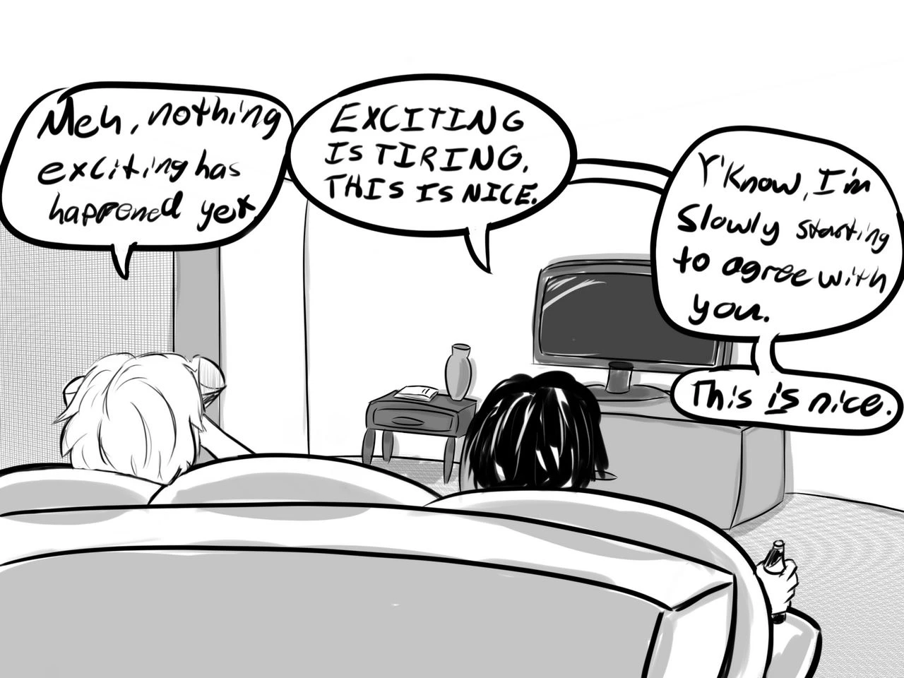 My Dearest Friend with Benefits 3: Dog Days porn comic picture 9