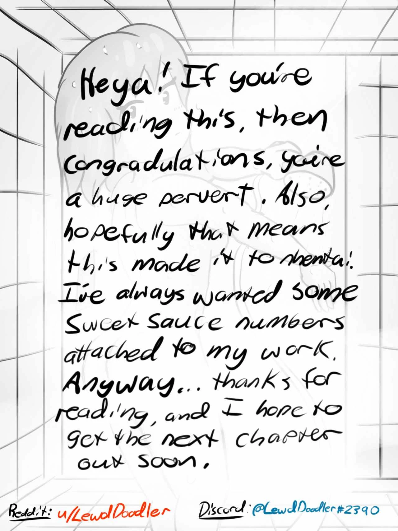 My Dearest Friend with Benefits Day 1: Shower porn comic picture 26