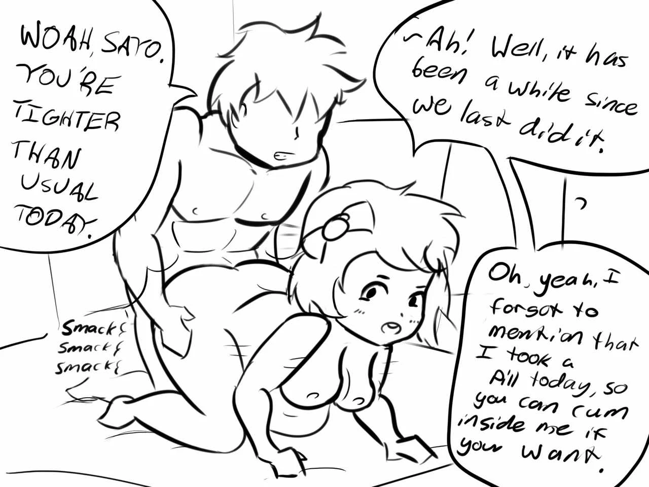 My Dearest Friend with Benefits Day 1: Shower porn comic picture 5