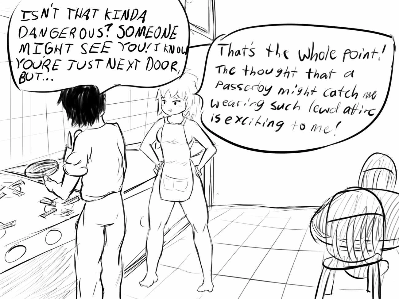 My Dearest Friend with Benefits Day 2: Breakfast porn comic picture 18