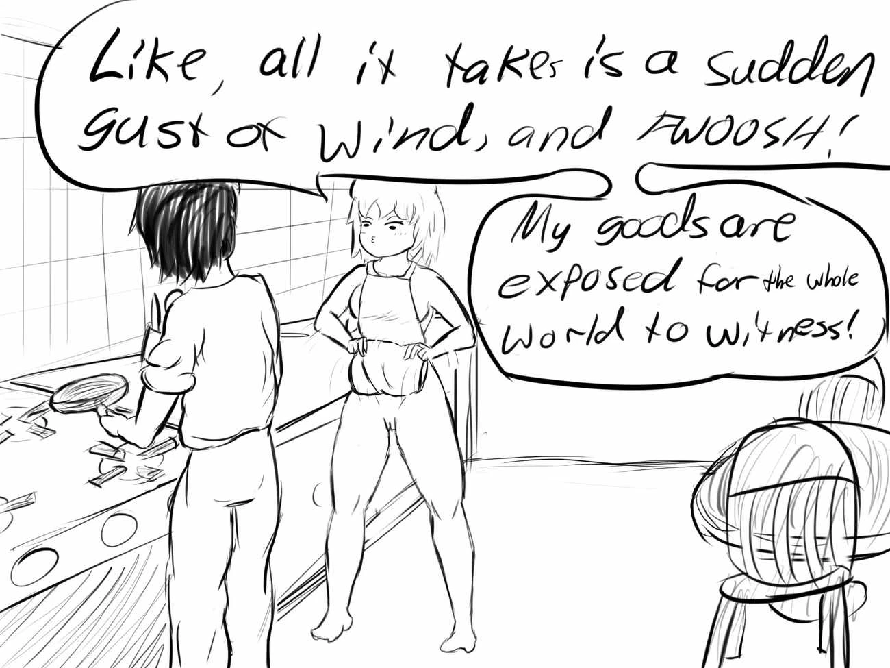 My Dearest Friend with Benefits Day 2: Breakfast porn comic picture 19