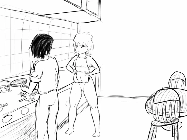 My Dearest Friend with Benefits Day 2: Breakfast porn comic picture 20