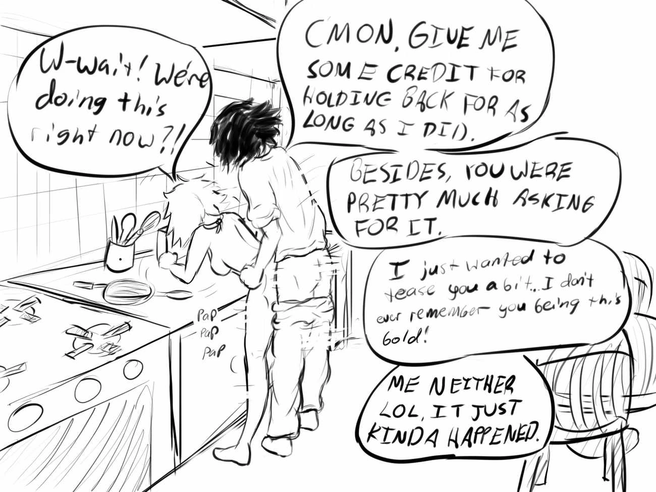 My Dearest Friend with Benefits Day 2: Breakfast porn comic picture 21