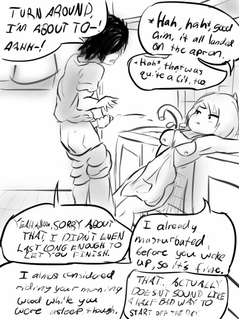 My Dearest Friend with Benefits Day 2: Breakfast porn comic picture 22