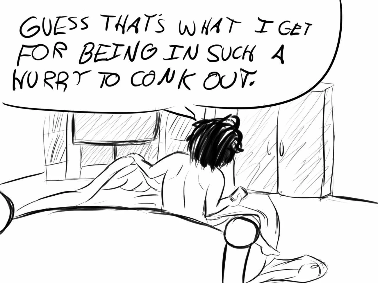 My Dearest Friend with Benefits Day 2: Breakfast porn comic picture 6