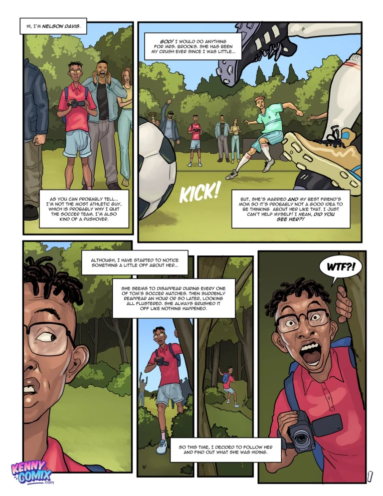 My Friend's Hot Soccer Mom porn comic picture 3