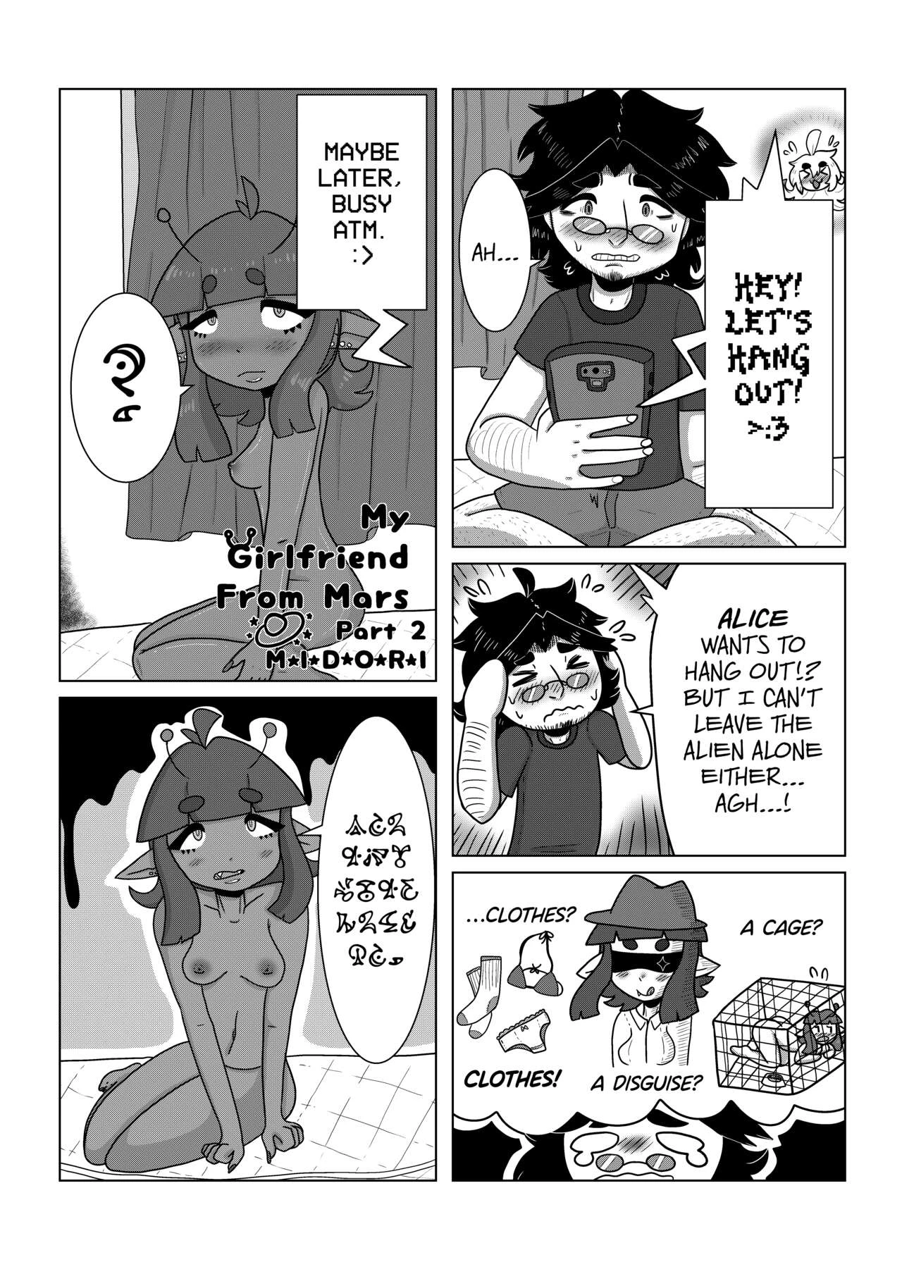 My Girlfriend From Mars 2 porn comic picture 2