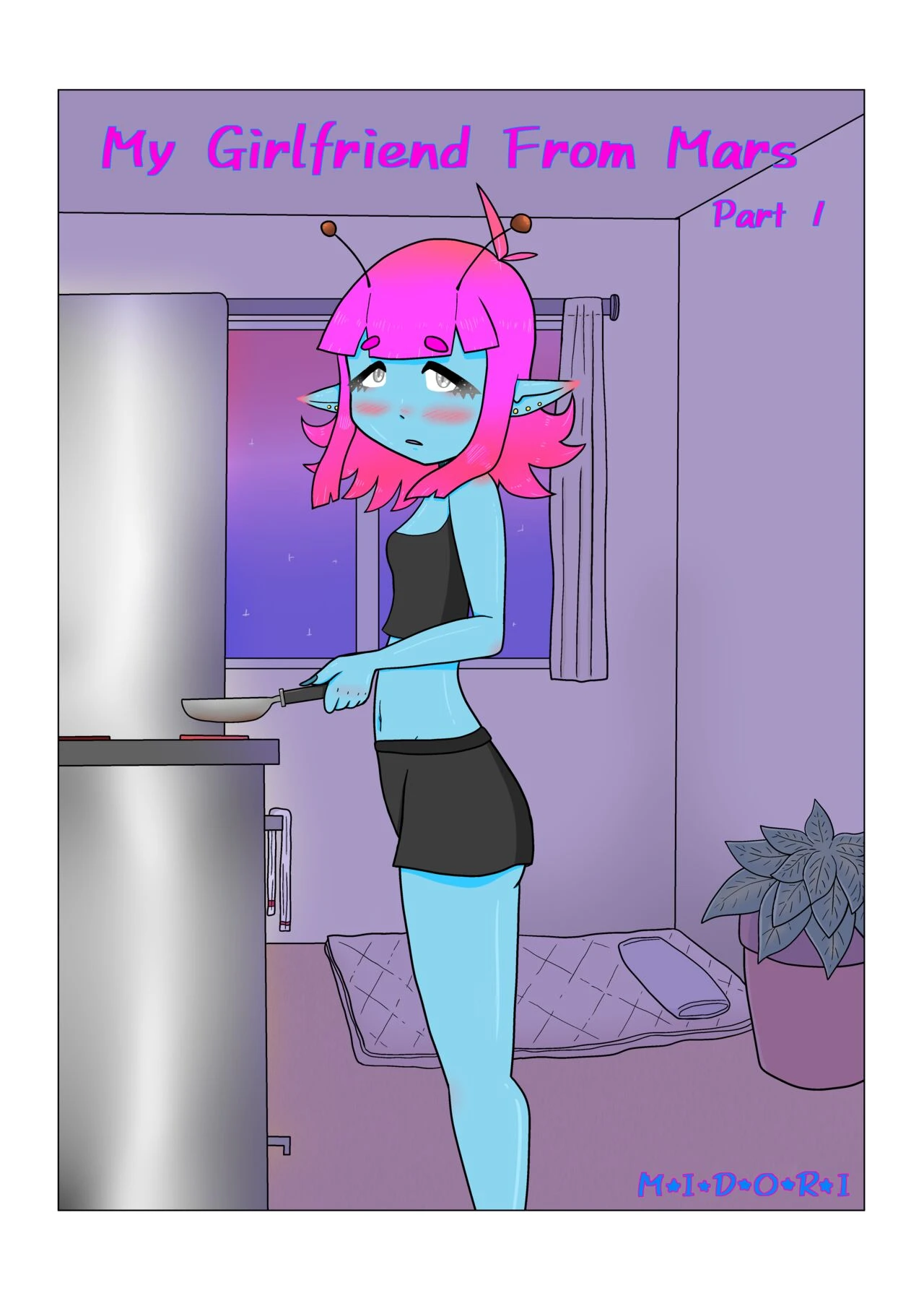 My Girlfriend From Mars porn comic picture 1