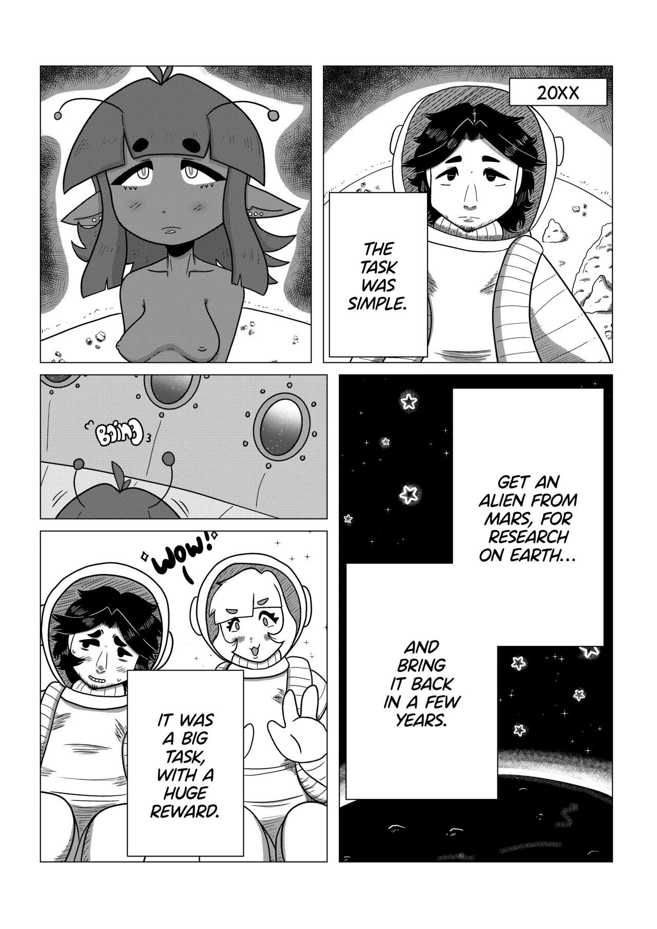 My Girlfriend From Mars porn comic picture 2