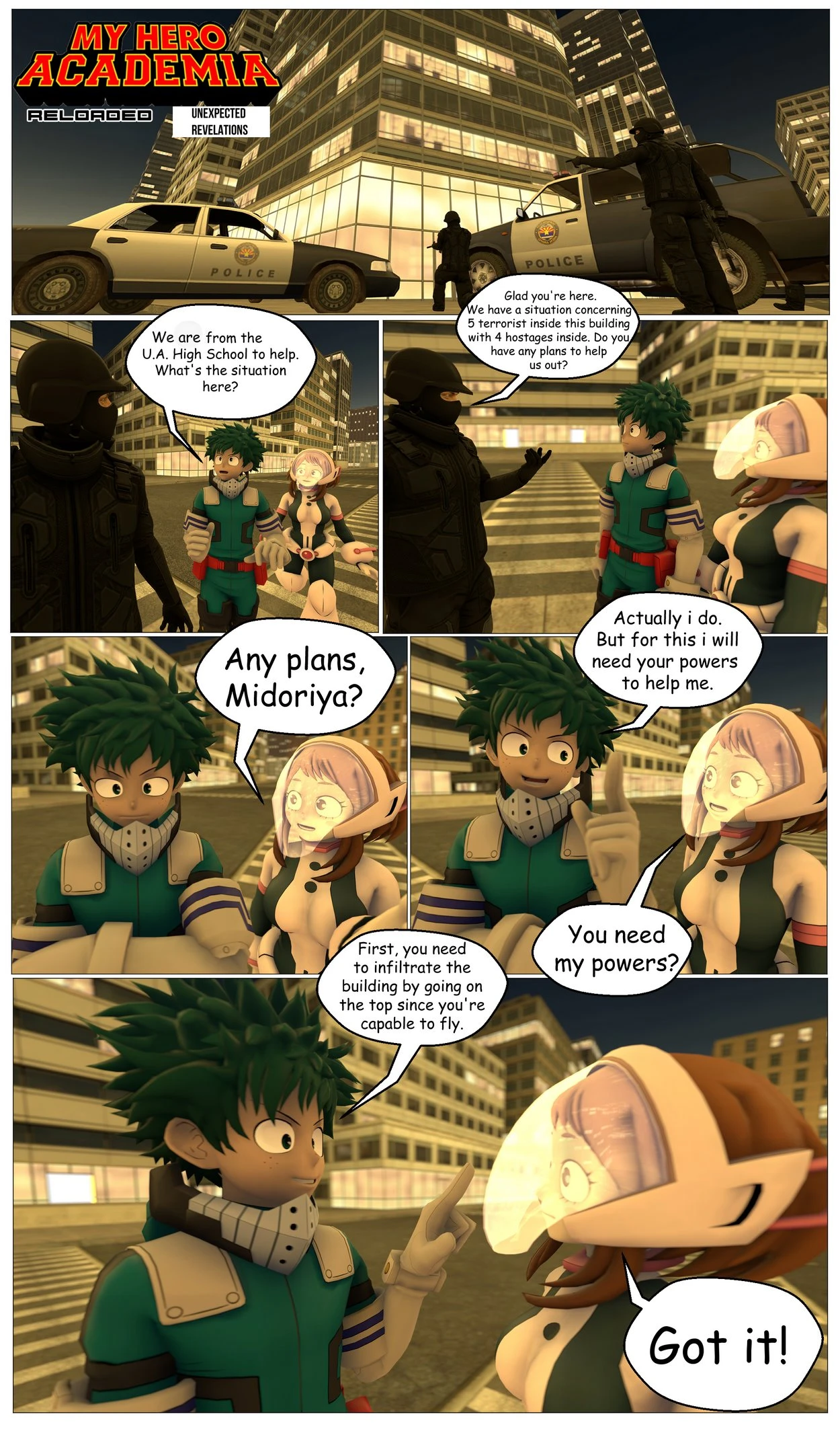 My Hero Academia Reloaded: Unexpected Revelations porn comic picture 1