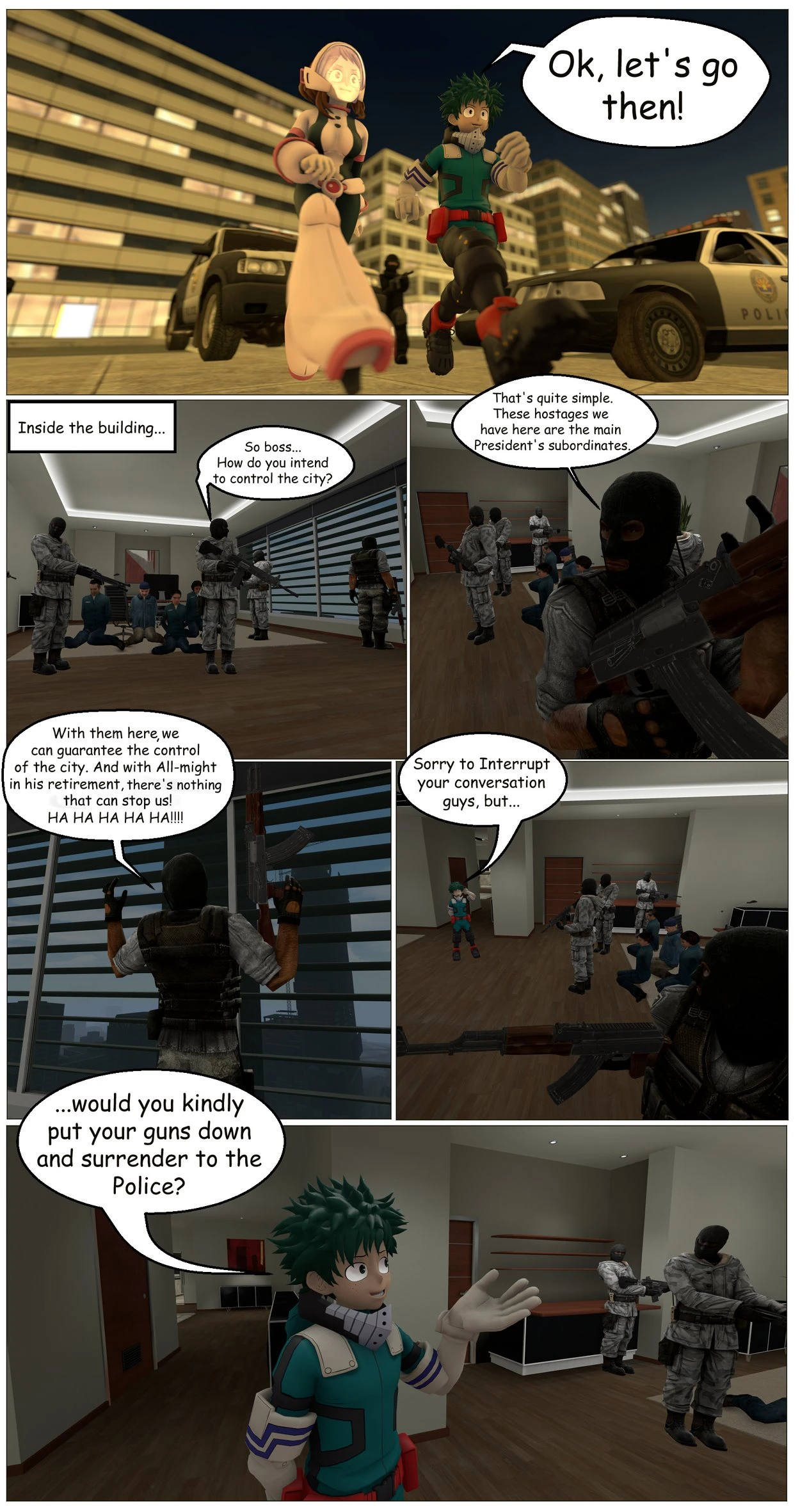 My Hero Academia Reloaded: Unexpected Revelations porn comic picture 2