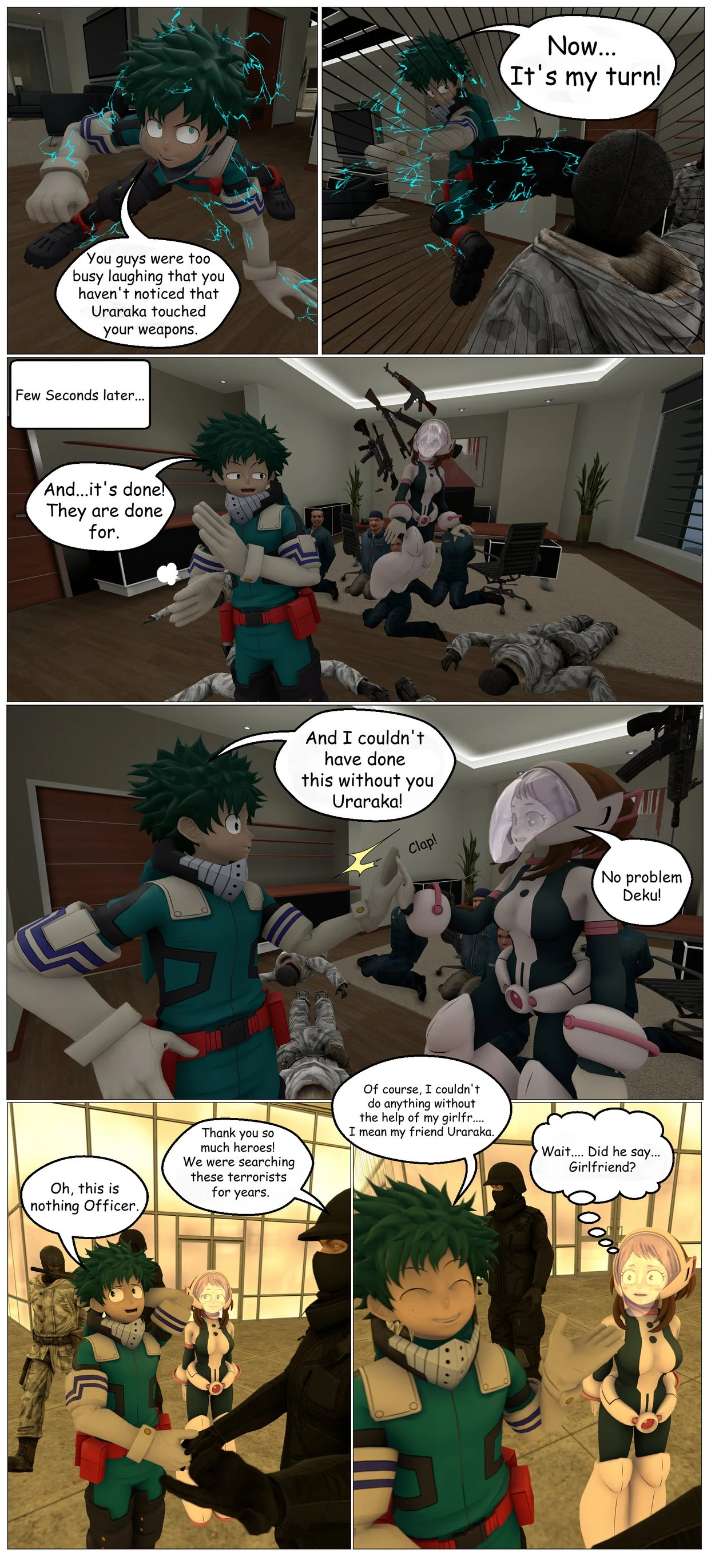 My Hero Academia Reloaded: Unexpected Revelations porn comic picture 4