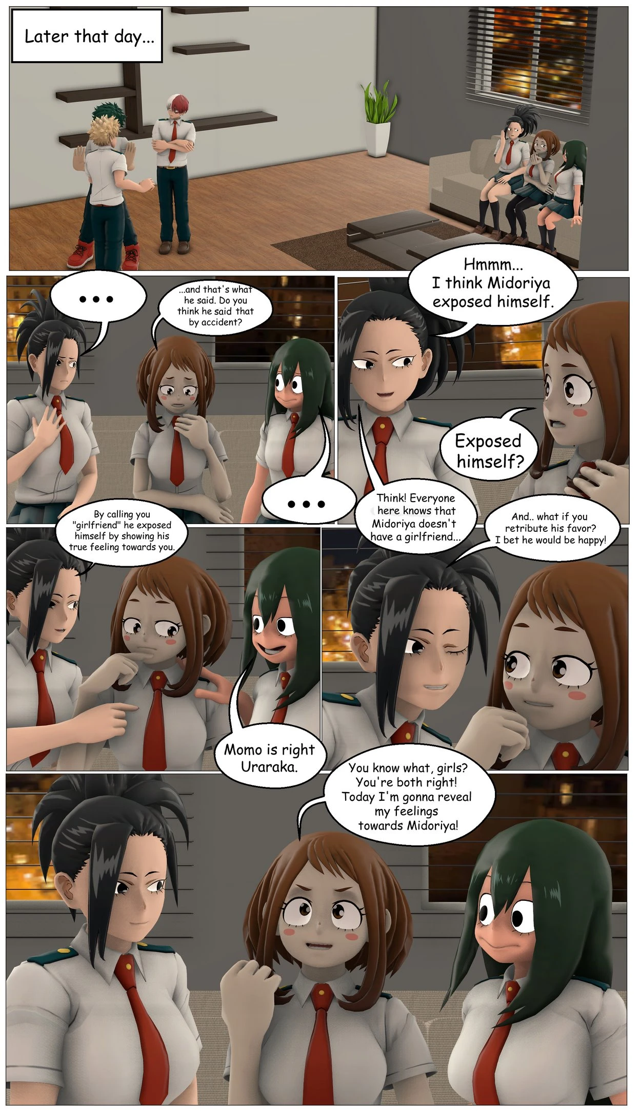 My Hero Academia Reloaded: Unexpected Revelations porn comic picture 5